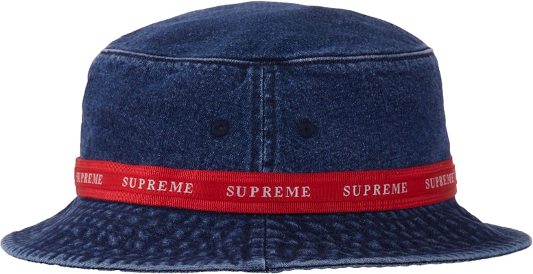 Supreme Sombrero Crusher Denim con Logo Jacquard y Cinta. Order Supreme Sombrero Crusher Denim con Logo Jacquard y Cinta.