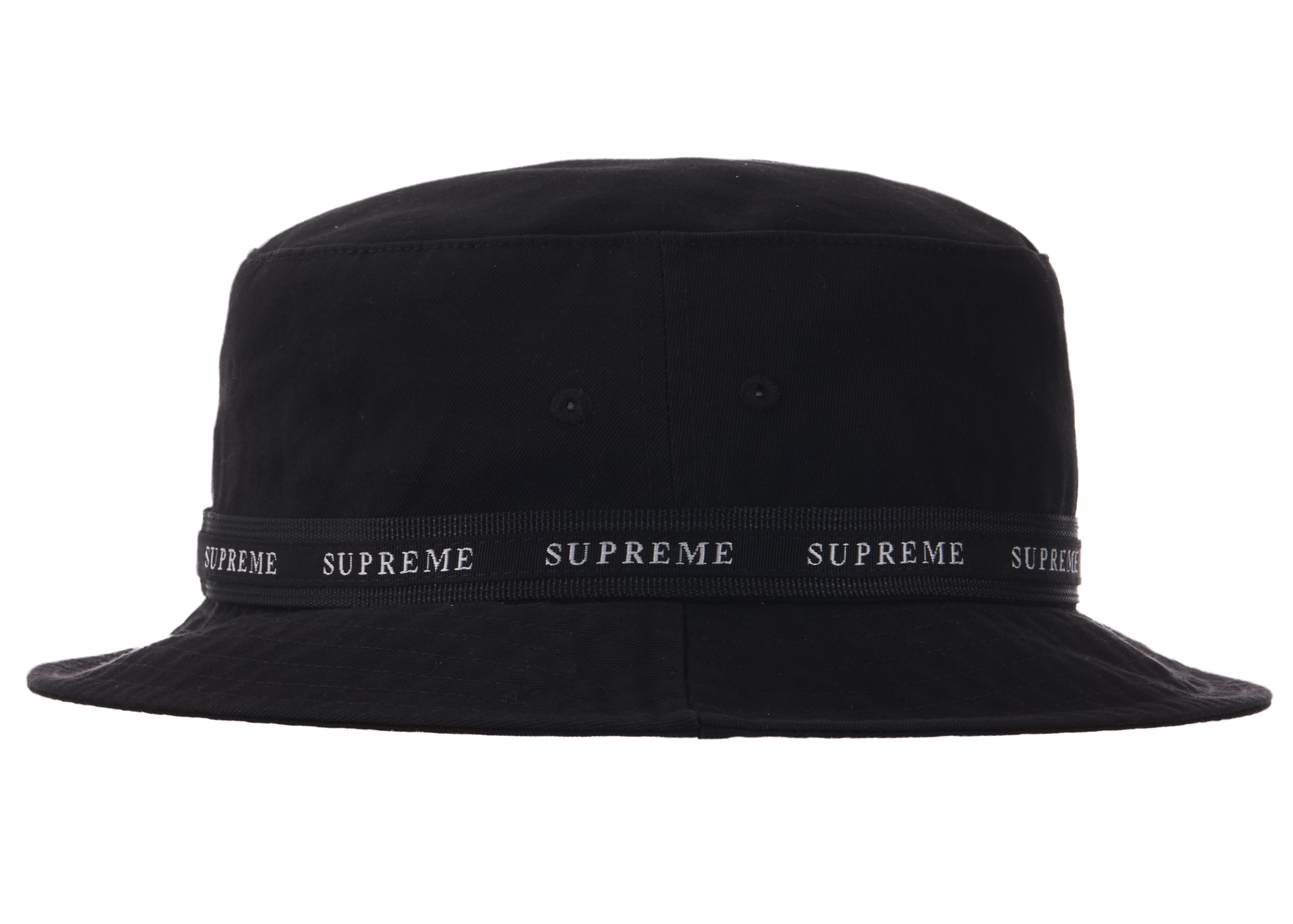 Supreme Jacquard Logo Taping Crusher Black - Novelship
