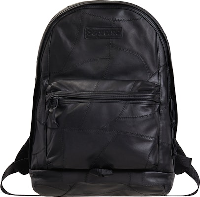 Supreme Patchwork Leather Backpack Black Buy Supreme Patchwork Leather Backpack Black