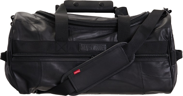 Supreme Patchwork Leather Duffel Bag Black Shop Supreme Patchwork Leather Duffel Bag Black