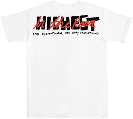 Travis Scott Hot 100% Off T ‘Shirt White Order Travis Scott Hot 100% Off T ‘Shirt White