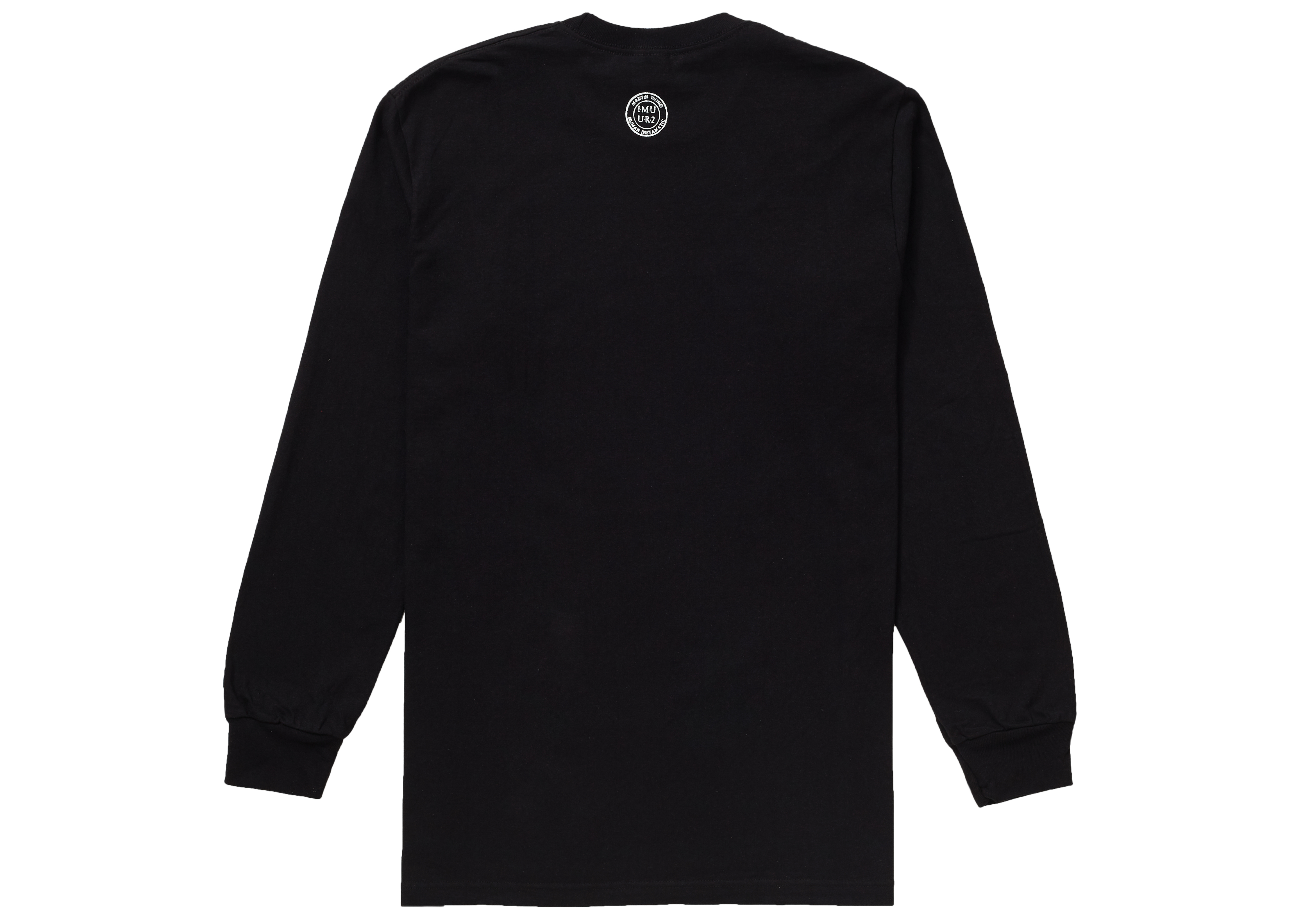 Buy Supreme Martin Wong Attorney Street L/S Tee Black