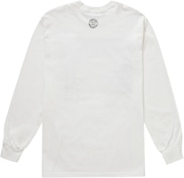 Supreme Martin Wong Attorney Street Camiseta Blanca de Manga Larga Order Supreme Martin Wong Attorney Street Camiseta Blanca de Manga Larga