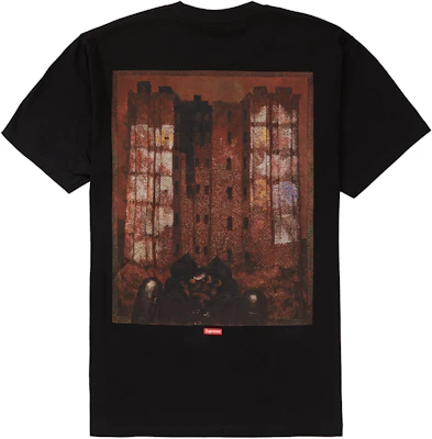 Supreme Martin Wong Big Heat Camiseta Negra Order Supreme Martin Wong Big Heat Camiseta Negra