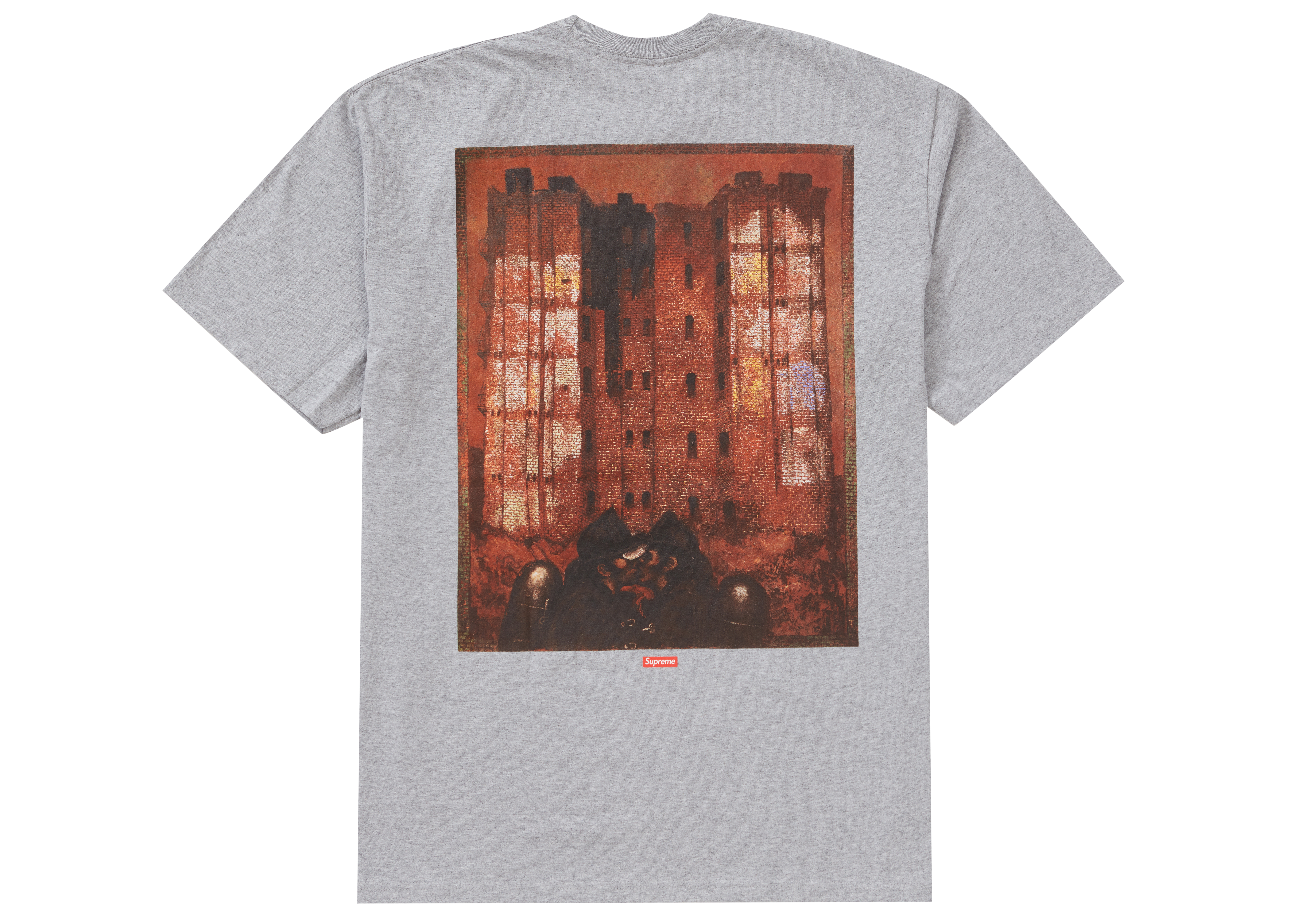 Order Supreme Martin Wong Big Heat Kaos Abu-Abu Heather