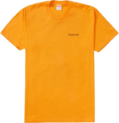 Supreme Martin Wong Big Heat Tee Oren Terang Buy Supreme Martin Wong Big Heat Tee Oren Terang