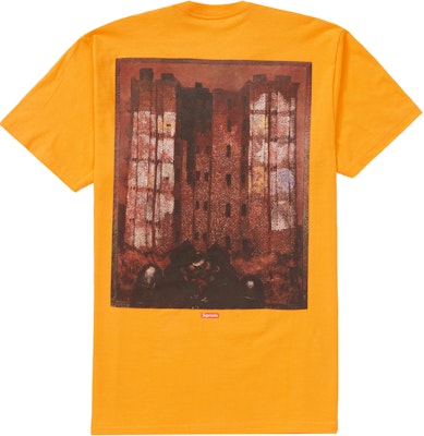 Supreme Martin Wong Big Heat Tee Oren Terang Order Supreme Martin Wong Big Heat Tee Oren Terang