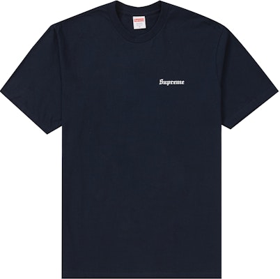 Supreme 马丁·王 大热 T恤 深蓝色 Buy Supreme 马丁·王 大热 T恤 深蓝色