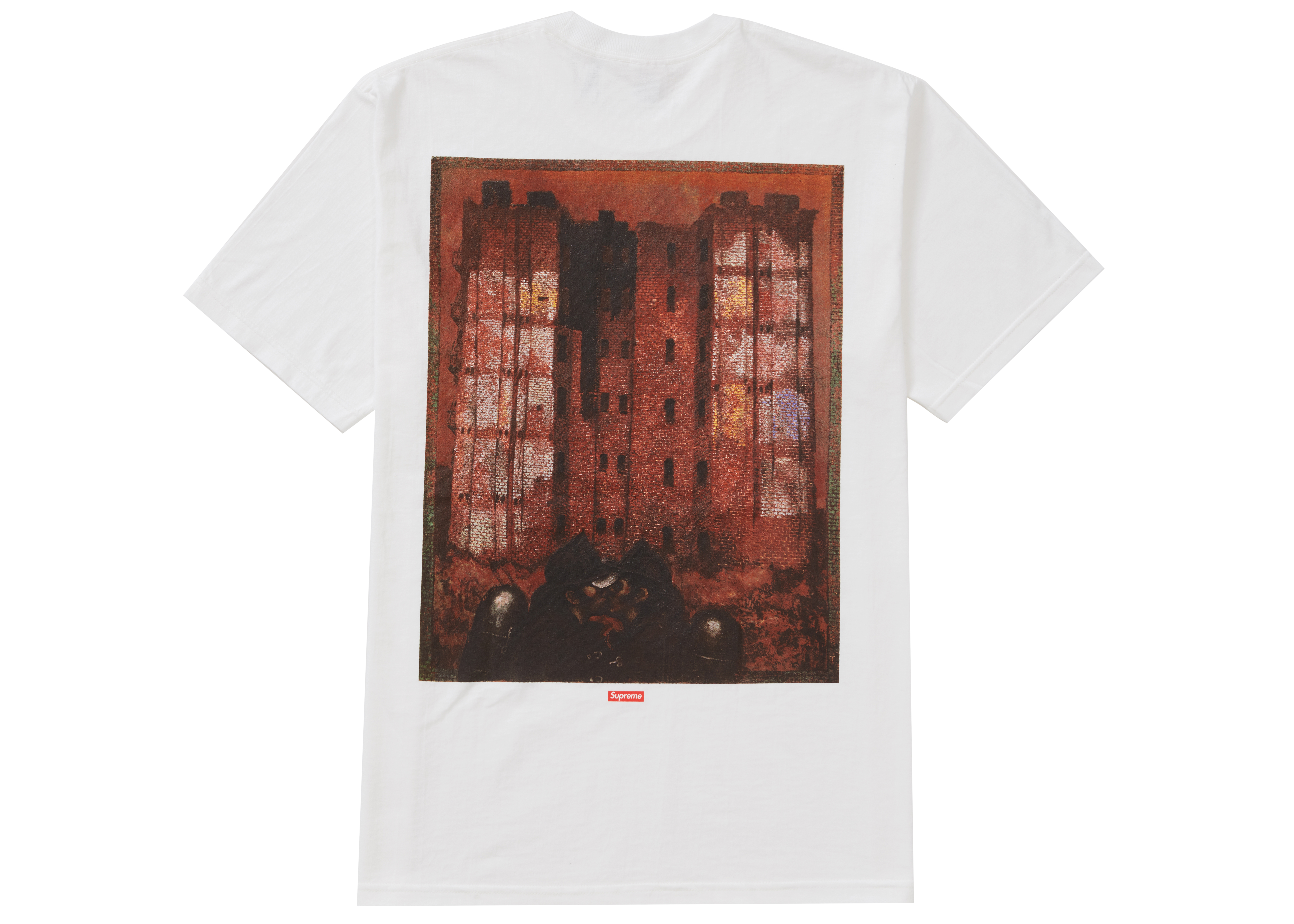 Supreme Martin Wong Big Heat Tee White Novelship