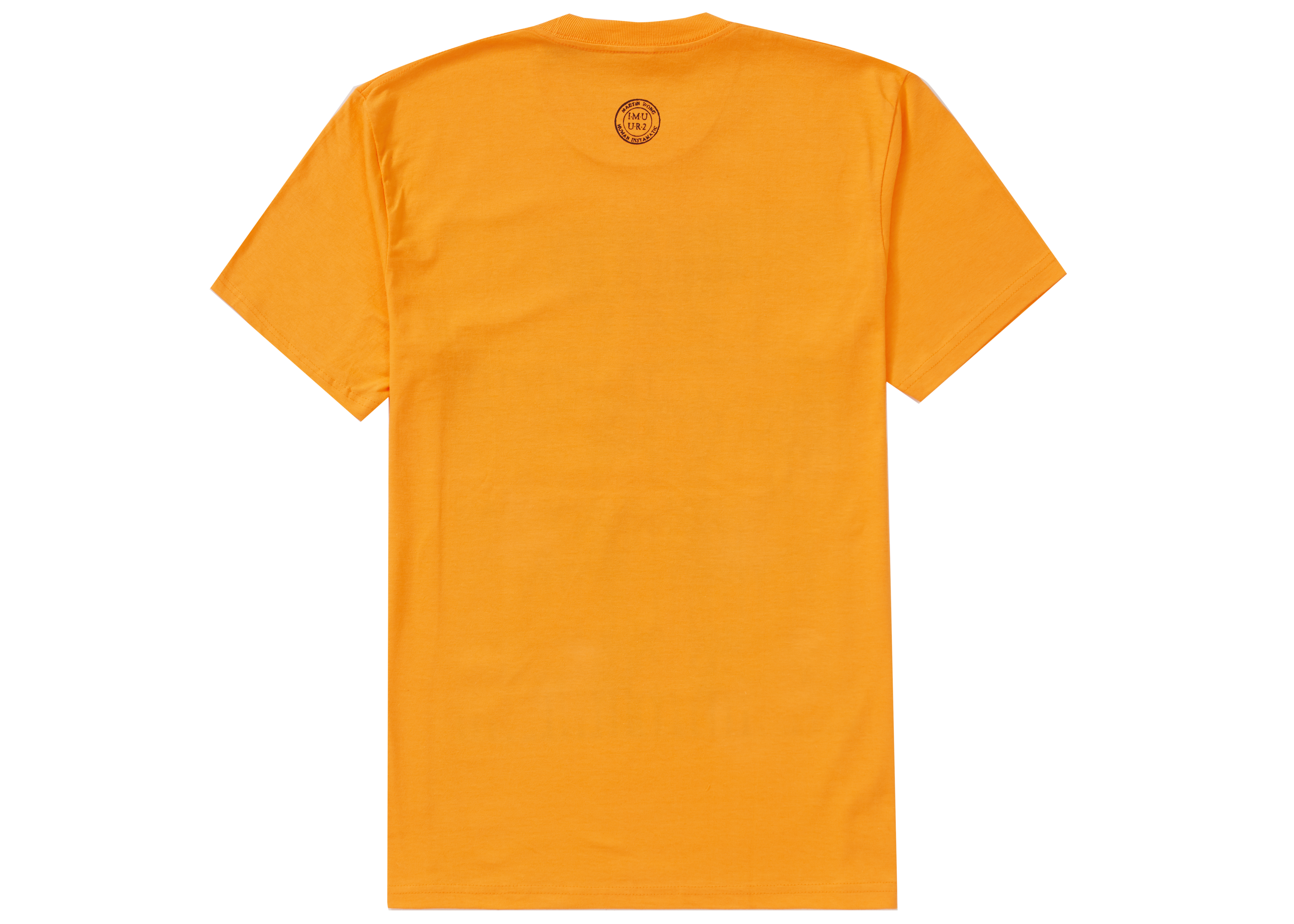 Order Supreme Martin Wong Camiseta Iglesia Pentecostal Naranja Brillante.
