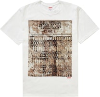 Supreme Martin Wong Iglesia Pentecostal Tee White