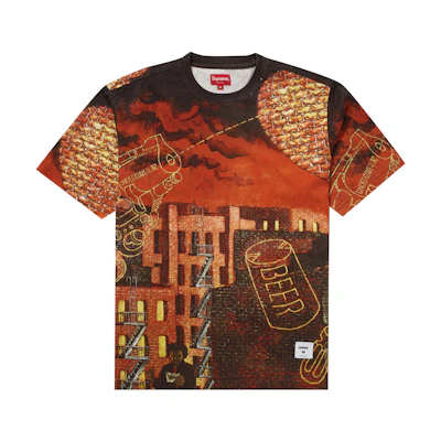 Supreme Martin Wong Ridge Street S/S Top Multicolor