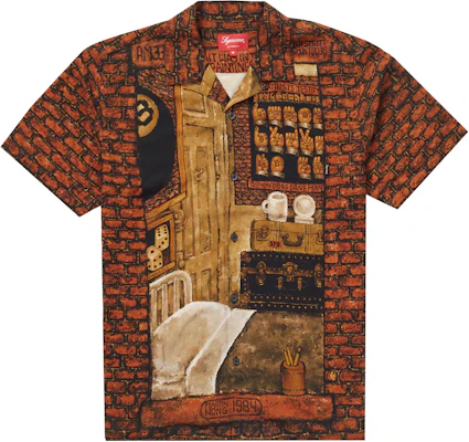 Supreme Martin Wong Secret World Rayon Shirt Multicolor Buy Supreme Martin Wong Secret World Rayon Shirt Multicolor