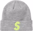 Buy Supreme New Era S Logo Beanie (FW 19) Heather Grey