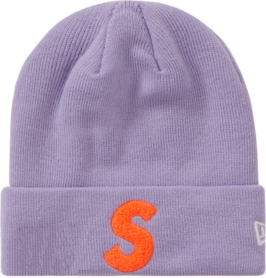 Supreme New Era S Logo Beanie (FW 19) Ungu Muda Buy Supreme New Era S Logo Beanie (FW 19) Ungu Muda