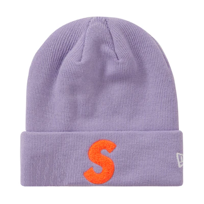 Supreme New Era S Logo Beanie (FW 19) Light Violet
