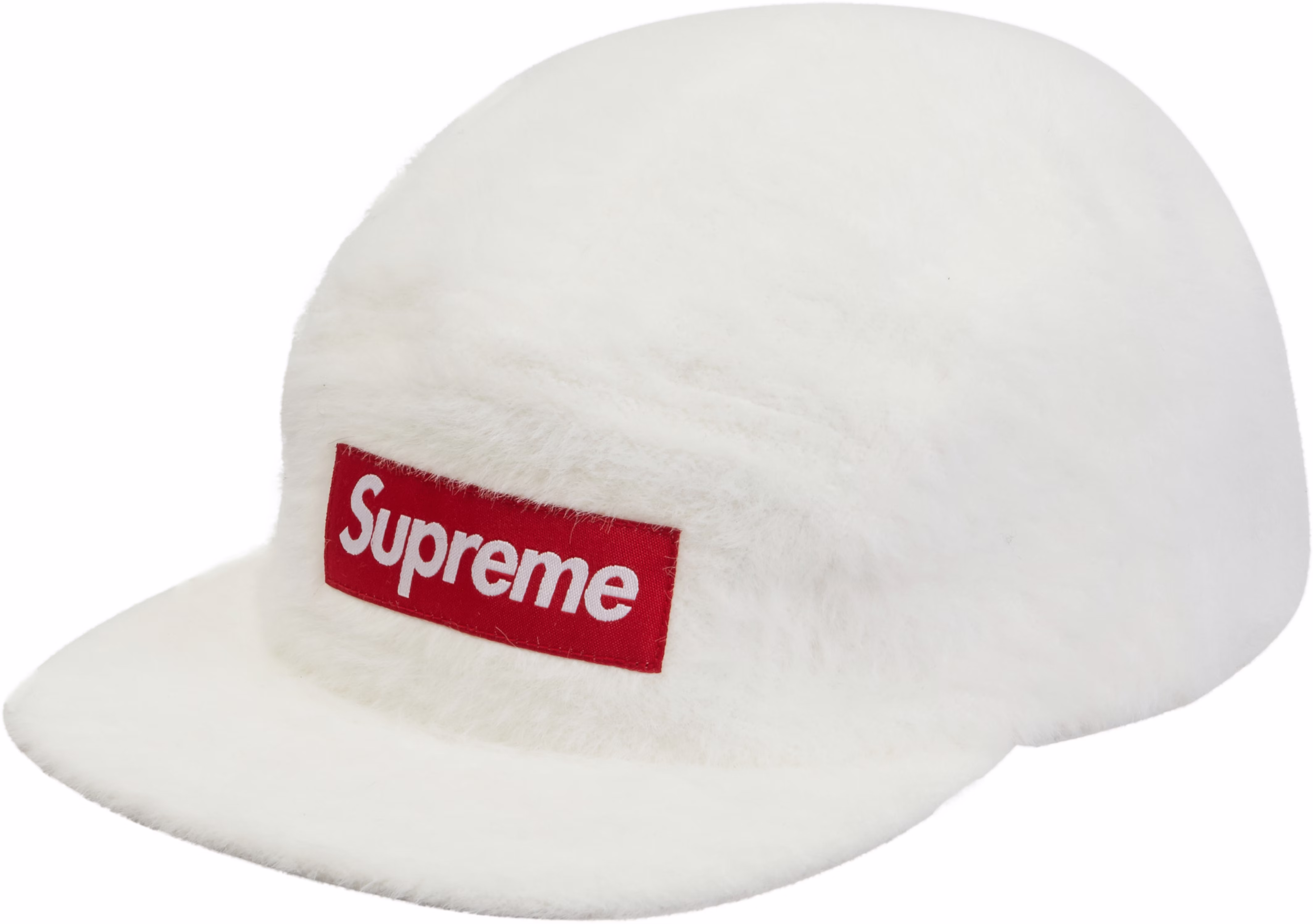 supreme-faux-fur-camp-cap-white