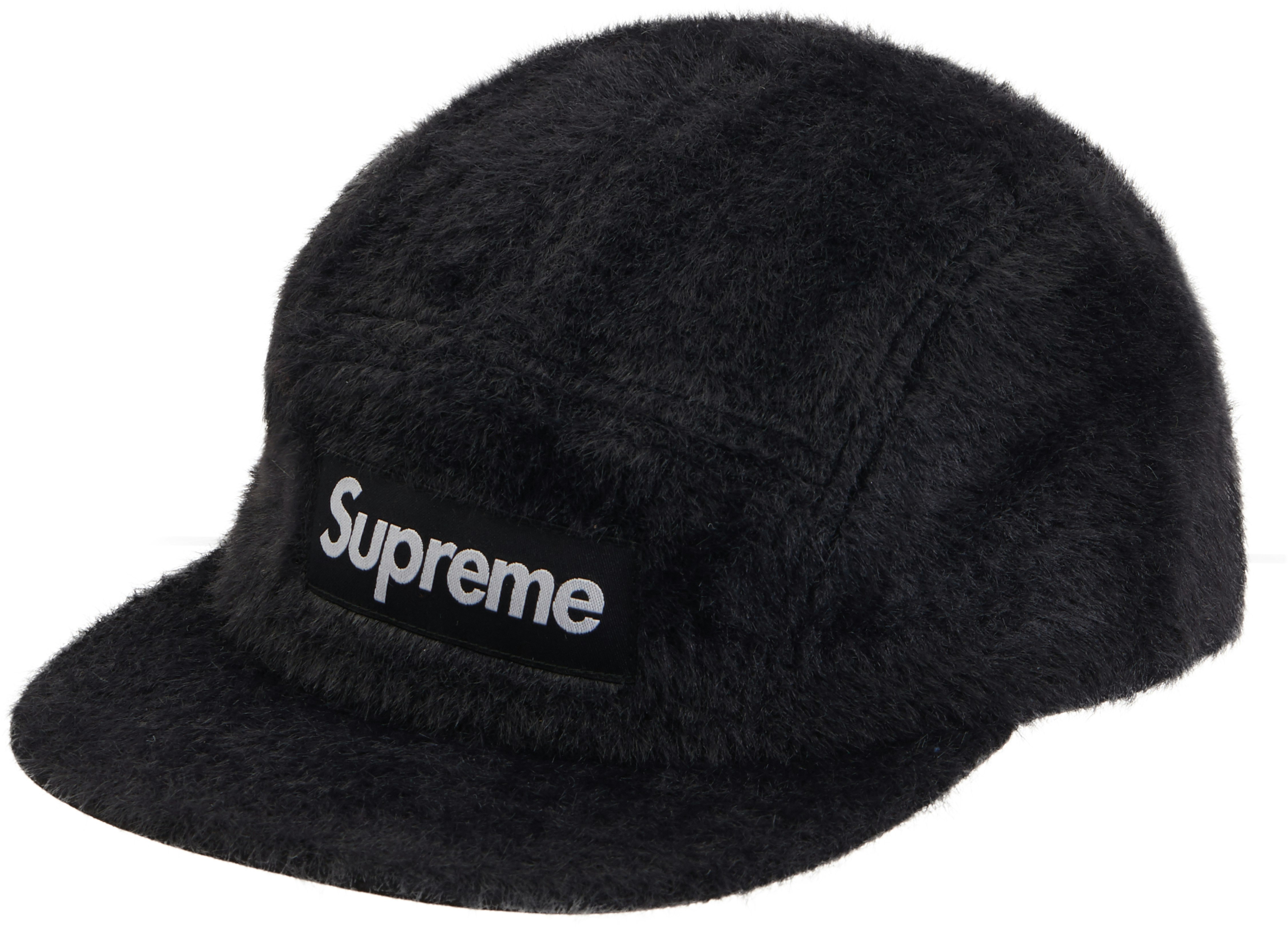 supreme-faux-fur-camp-cap-black