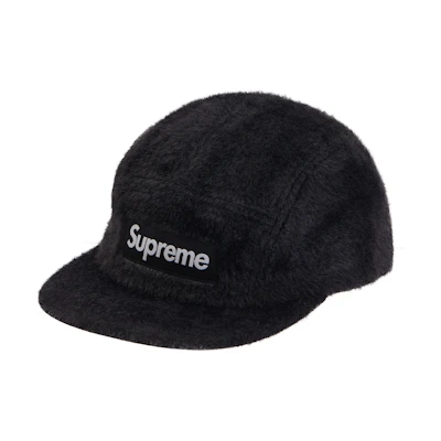 Supreme Faux Fur Camp Cap Black