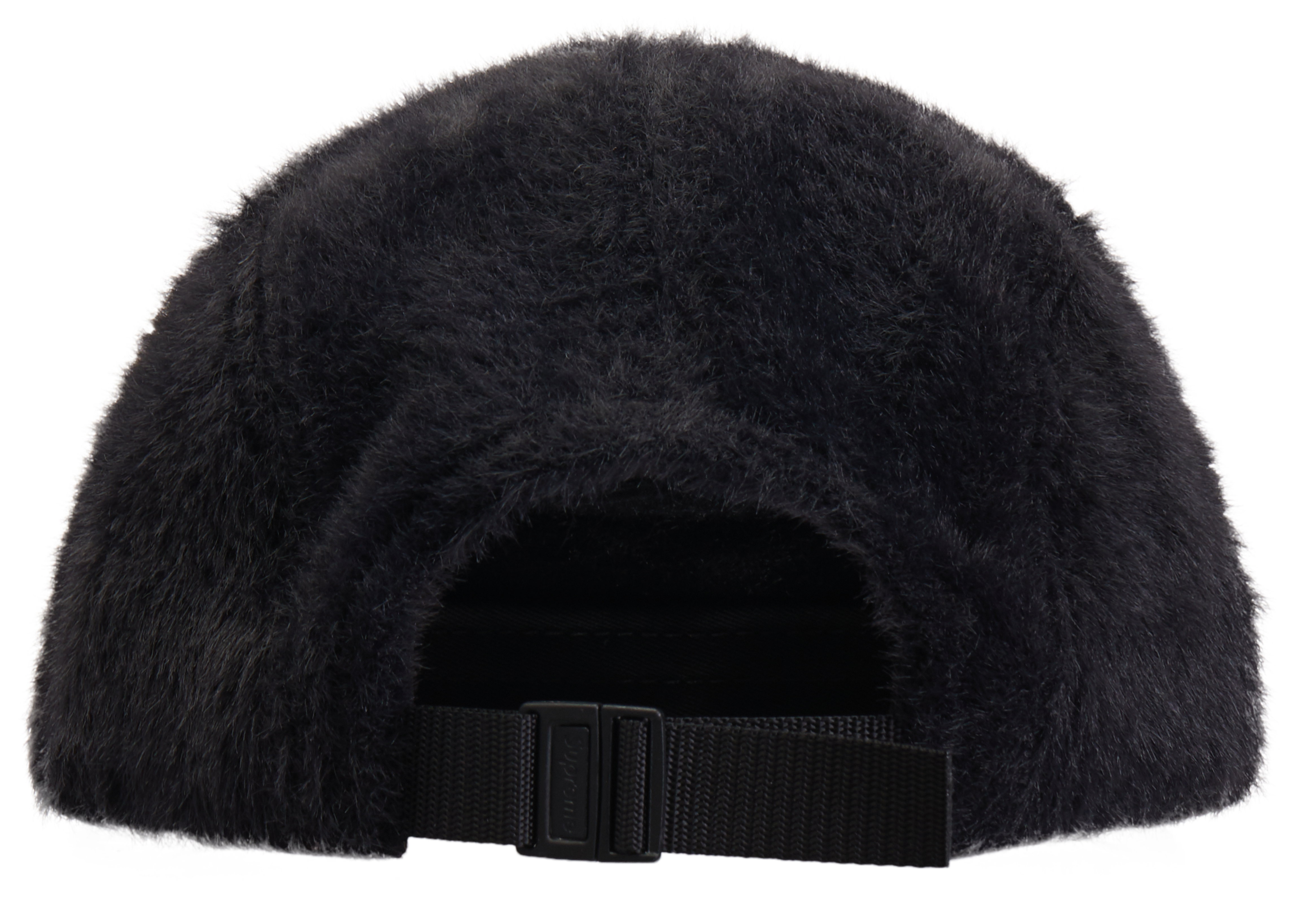 帽子supreme Faux Fur Camp Cap Black
