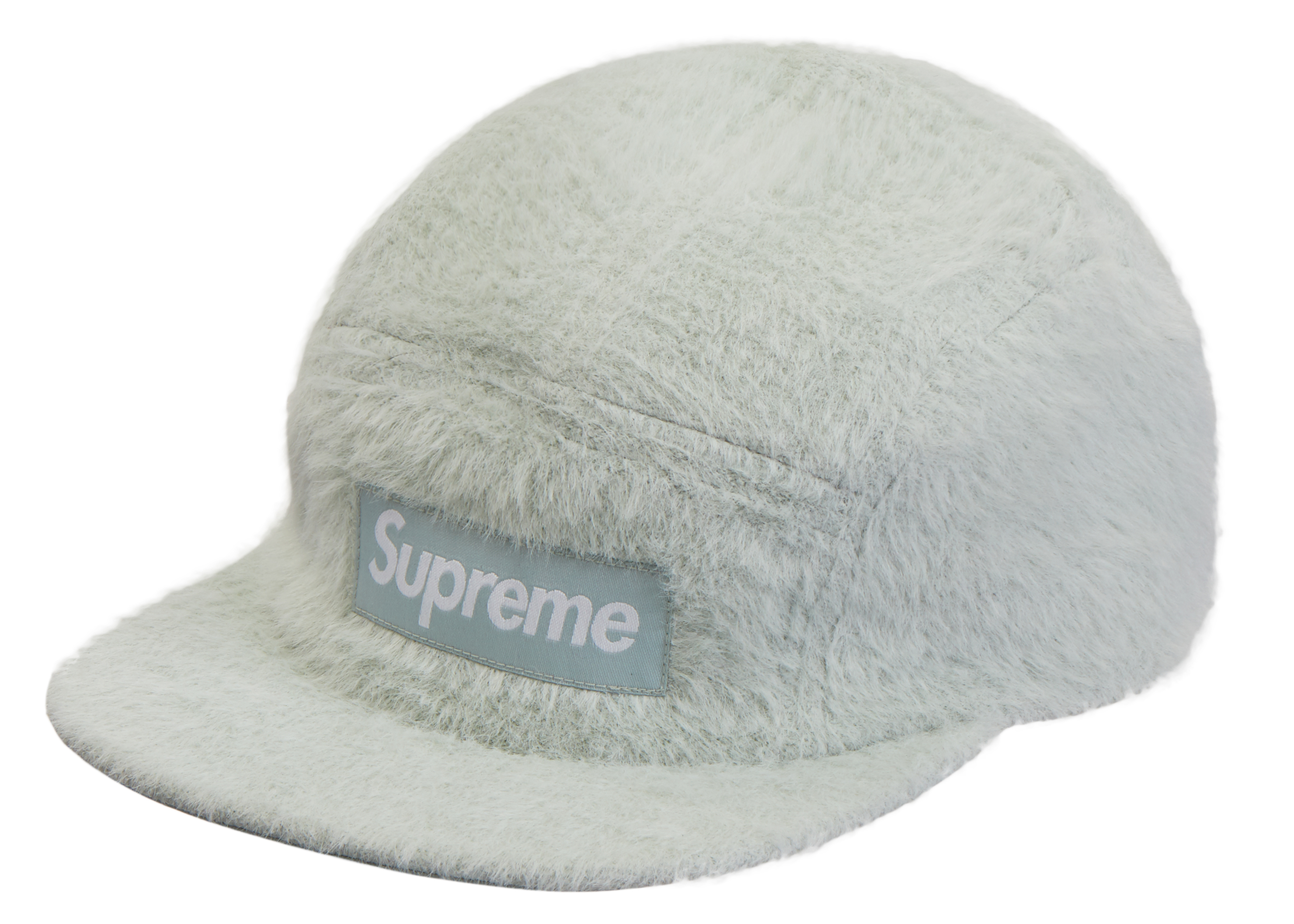 Supreme Faux Fur Camp Cap Light Blue