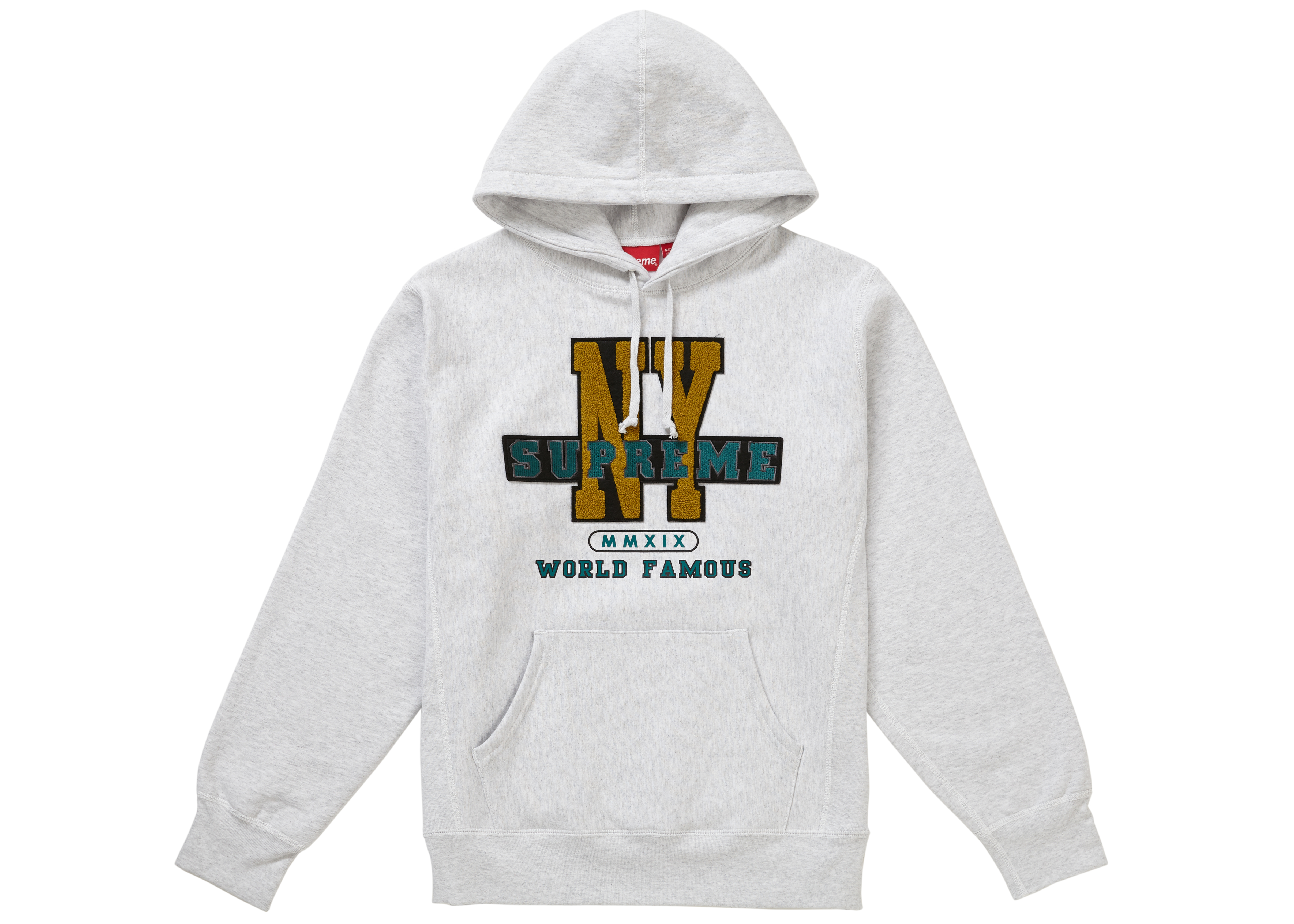 Supreme Apple Hooded Sweatshirt Ash Greyを購入 - Novelship