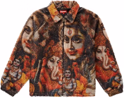 Supreme Ganesh Faux Fur Jacket Black