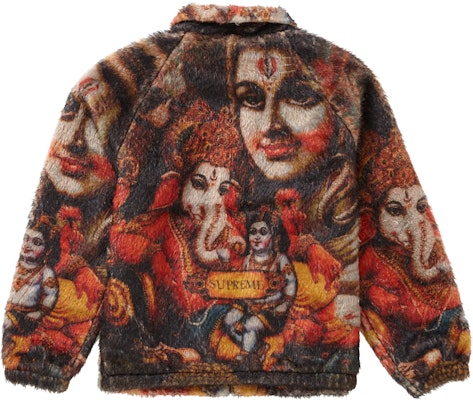 Supreme Ganesh Faux Fur Jacket Black Lookbook Supreme Ganesh Faux Fur Jacket Black