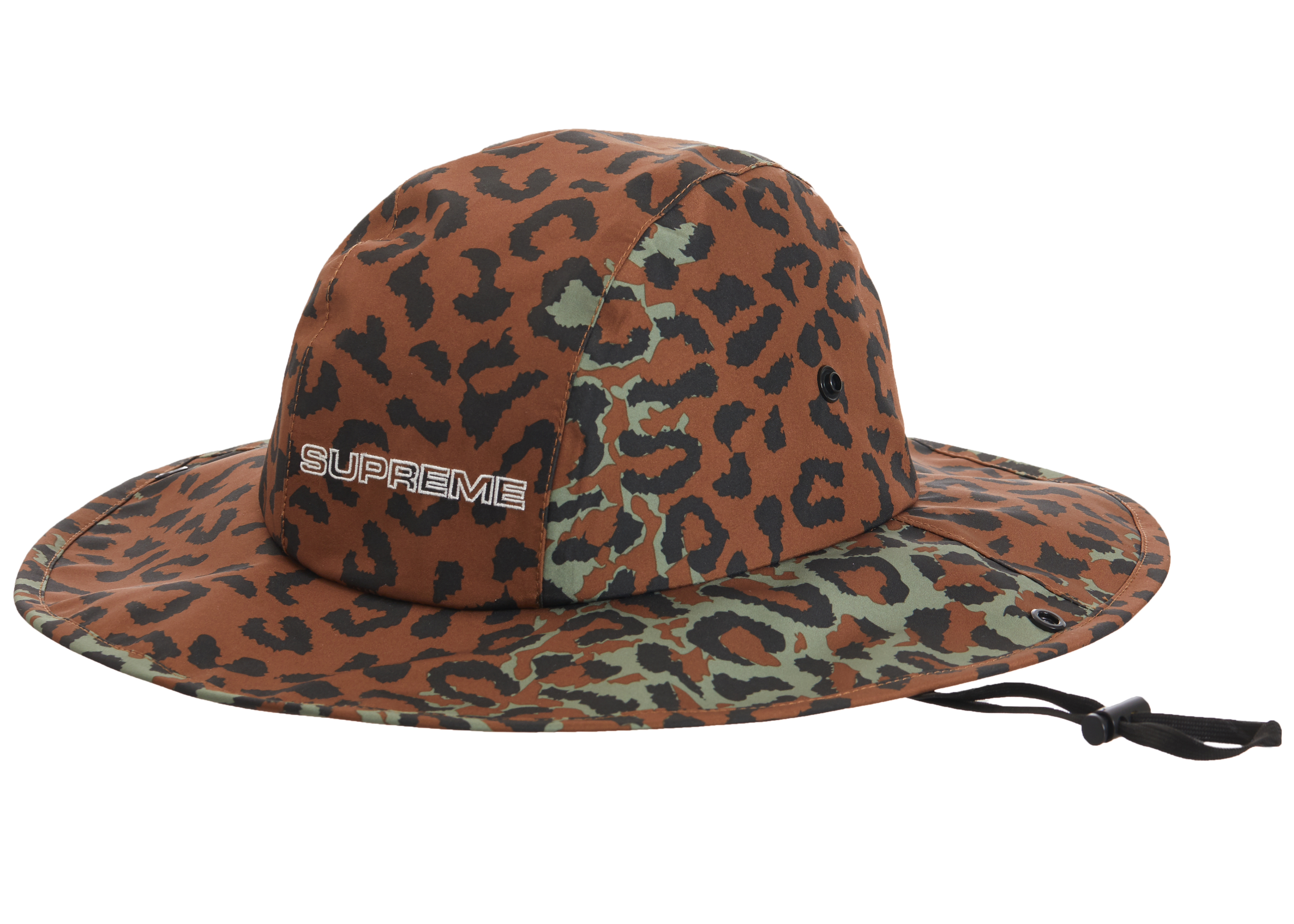 Supreme leopard shop print hat