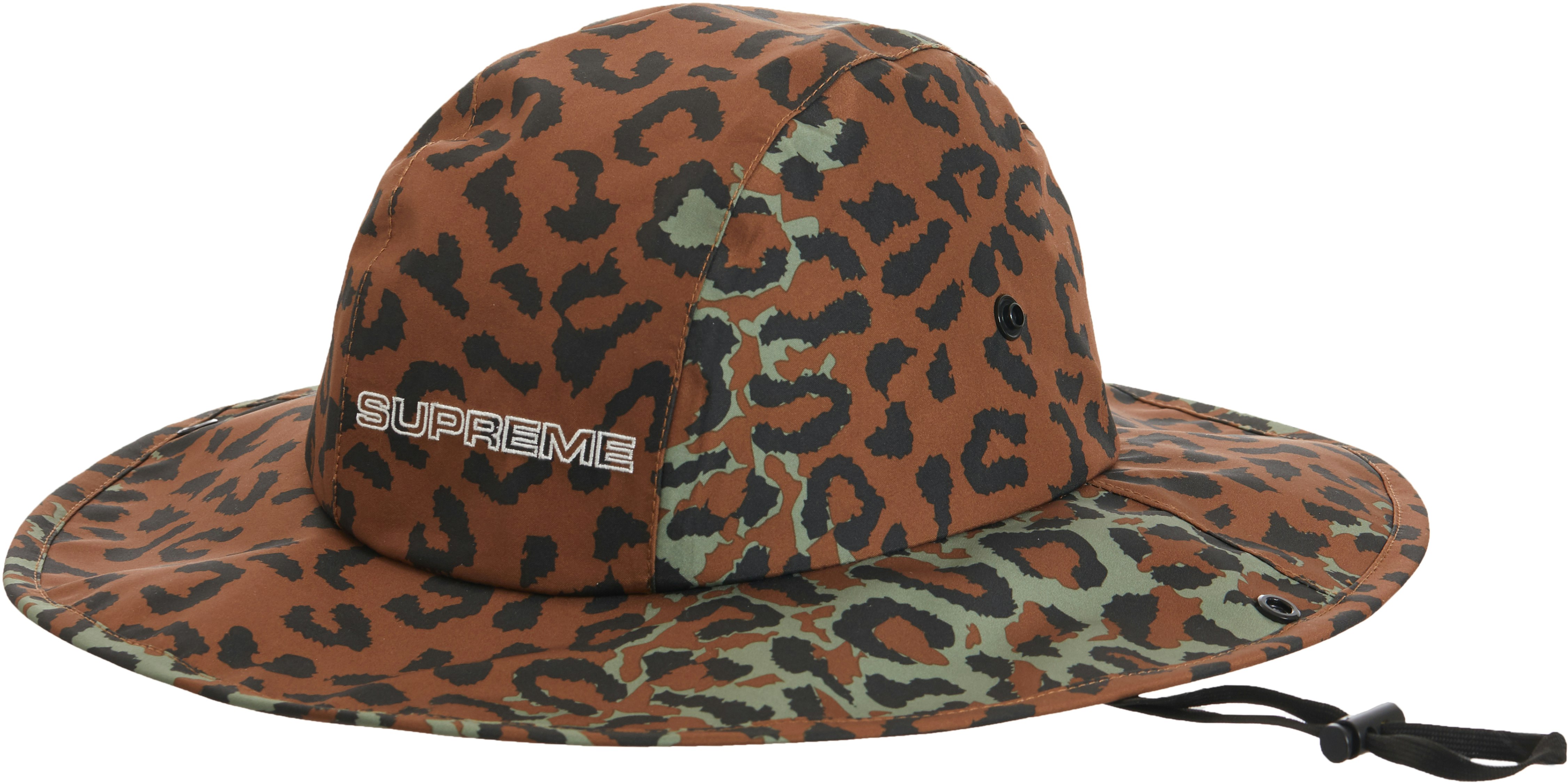 supreme-gore-tex-rain-hat-leopard