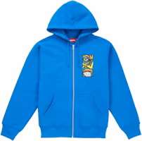 Supreme Disturbed Hoodie Zip Up Biru Terang Buy Supreme Disturbed Hoodie Zip Up Biru Terang
