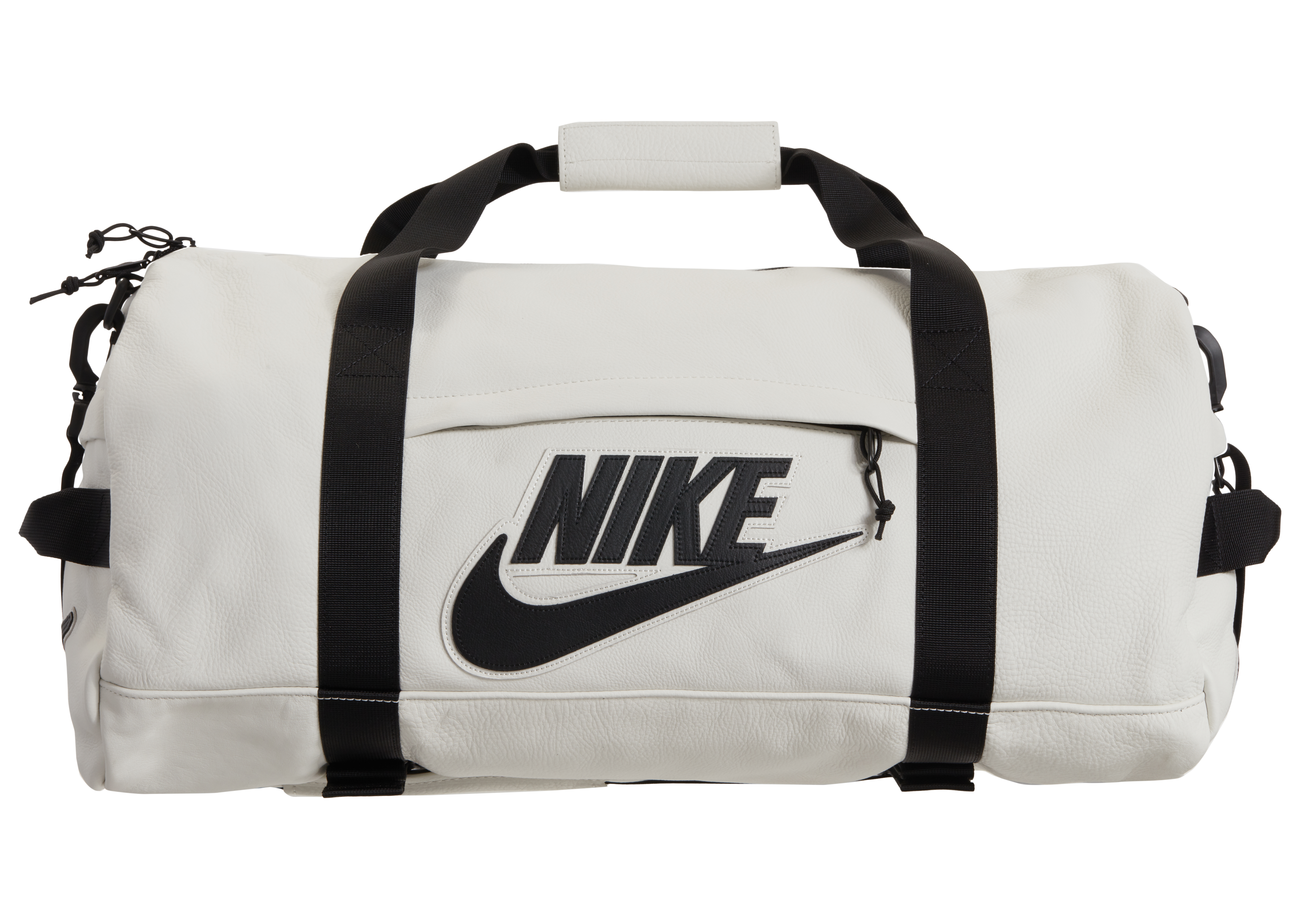 Supreme x Nike Leather Duffle Bag White - Novelship