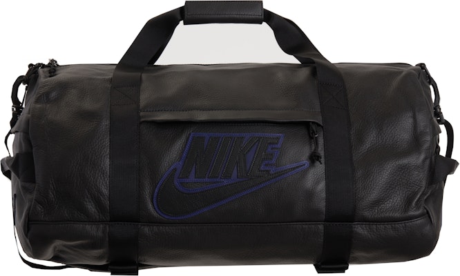 Supreme x Nike Leather Duffle Bag Black Order Supreme x Nike Leather Duffle Bag Black
