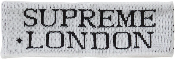 Supreme International Headband White
