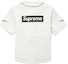 Order Supreme x Nike Leather Baseball Jersey White
