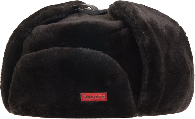 Supreme Faux Fur Ushanka Hat Black Order Supreme Faux Fur Ushanka Hat Black