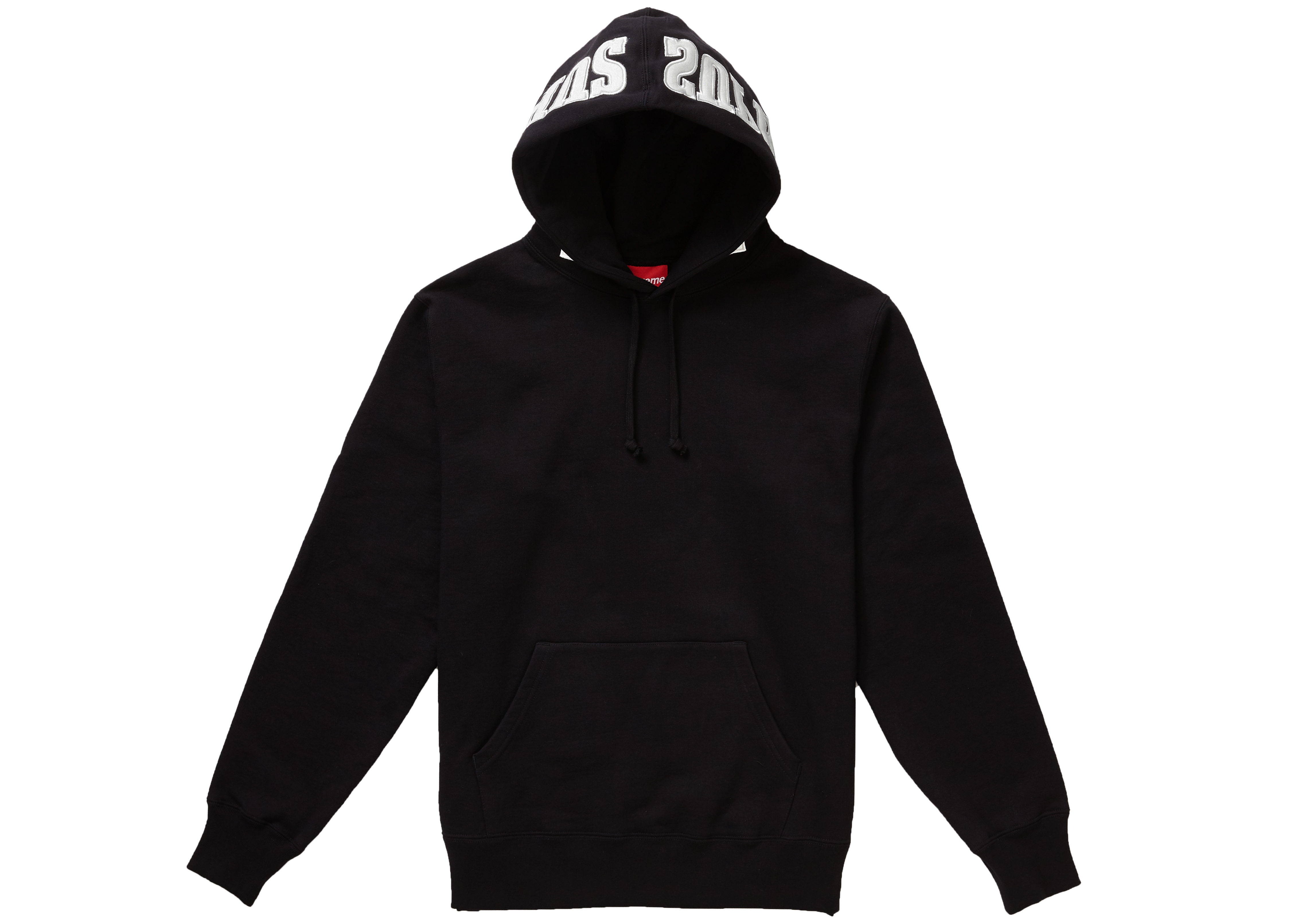 Supreme Mirrored Logo Hooded Sweatshirt (FW19) Black - Novelship