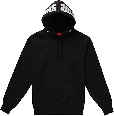 Supreme Hoodie Logo Cermin (FW19) Hitam Buy Supreme Hoodie Logo Cermin (FW19) Hitam