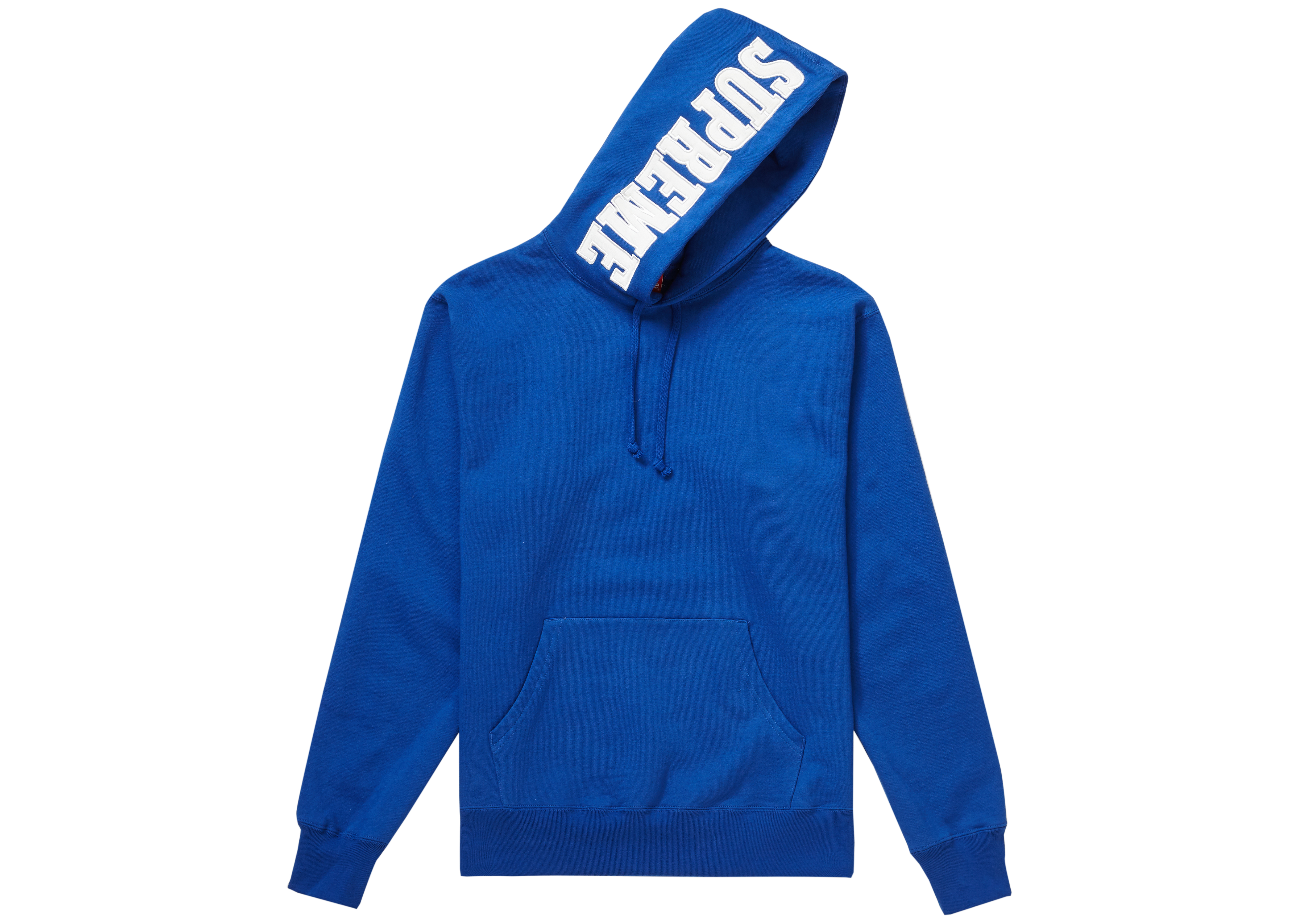 Supreme Mirrored Logo Hooded Sweatshirt (FW19) Royal 圖 2