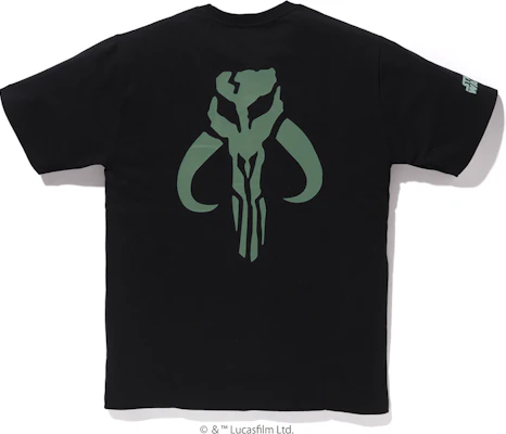 BAPE聯名星際大戰Baby Milo波巴·費特黑色T恤 Order BAPE聯名星際大戰Baby Milo波巴·費特黑色T恤