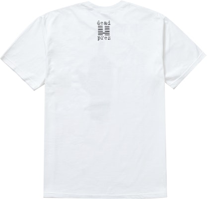 Supreme dead prez 红绿黑T恤 白色 Order Supreme dead prez 红绿黑T恤 白色