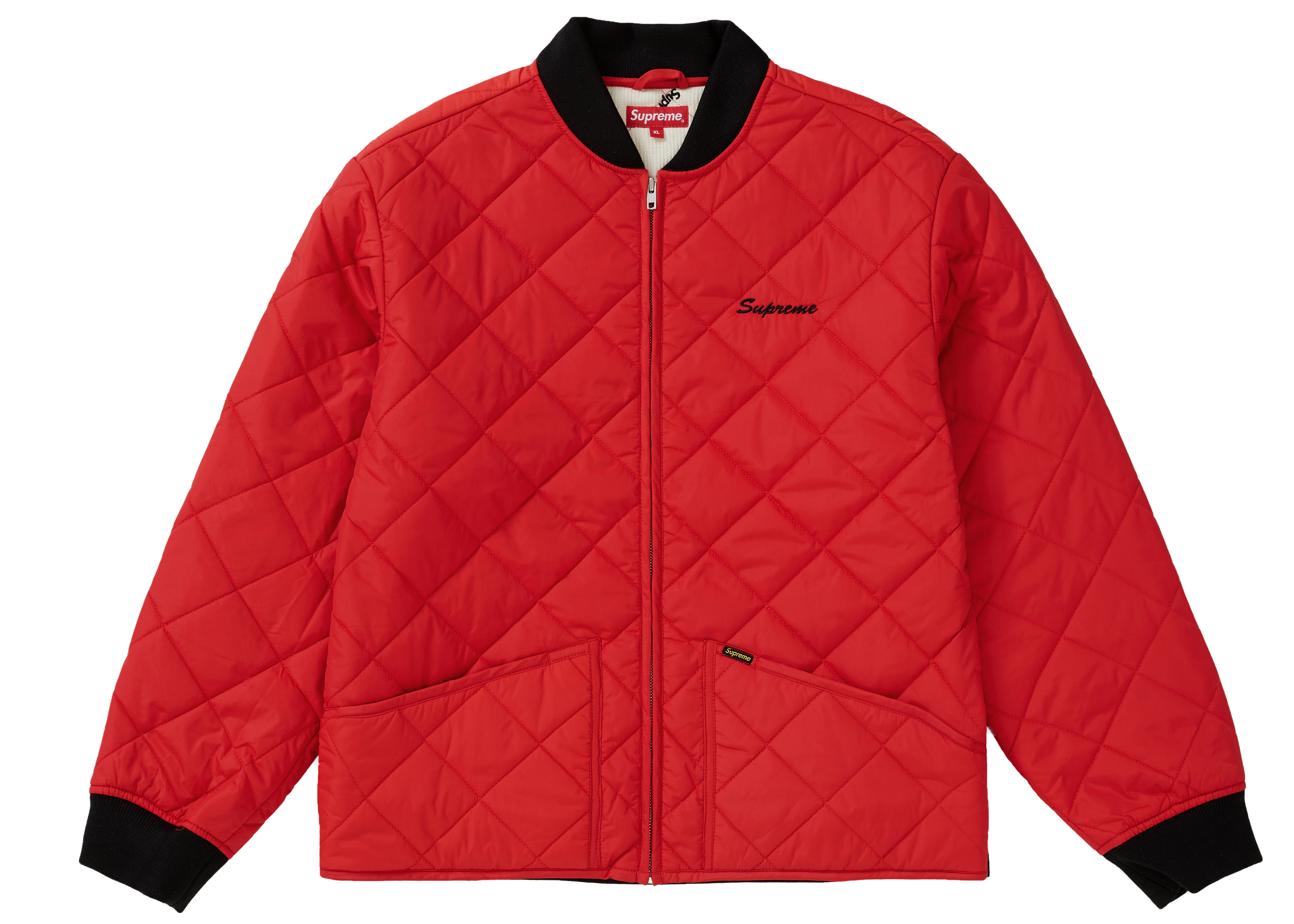 Supreme quilted sale