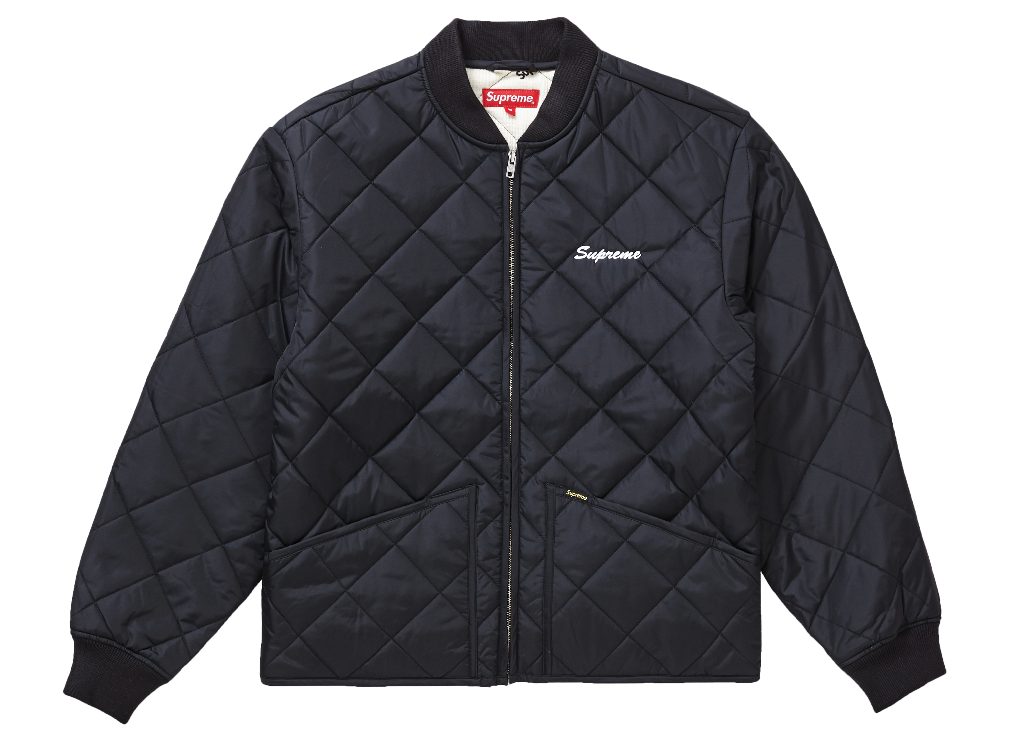 Supreme dead prez Quilted Work Jacket Black - Novelship