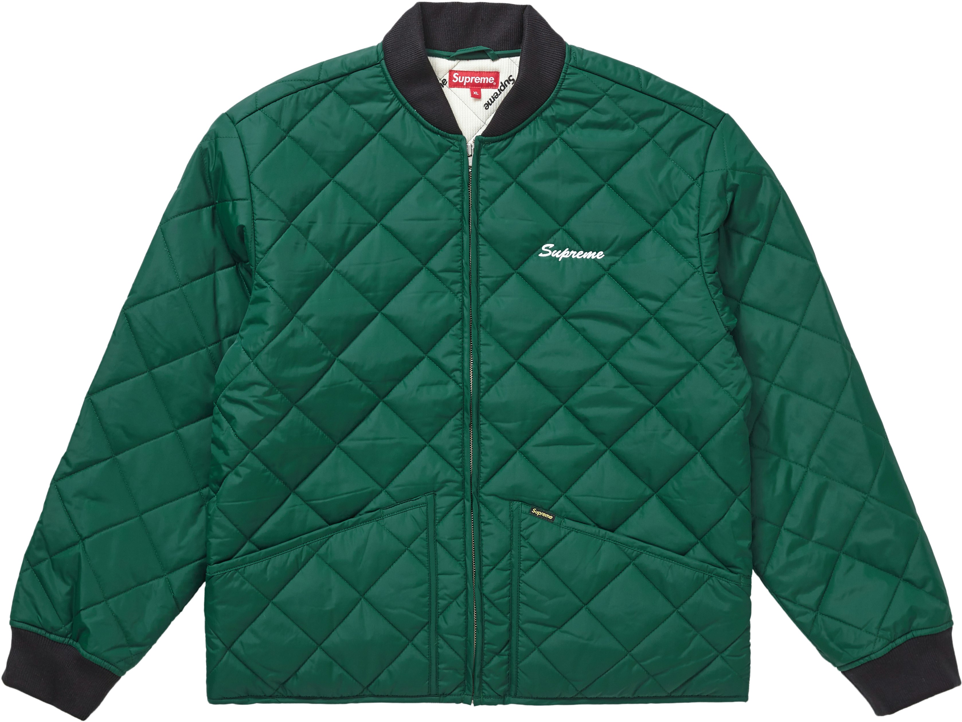 supreme-dead-prez-quilted-work-jacket-dark-green