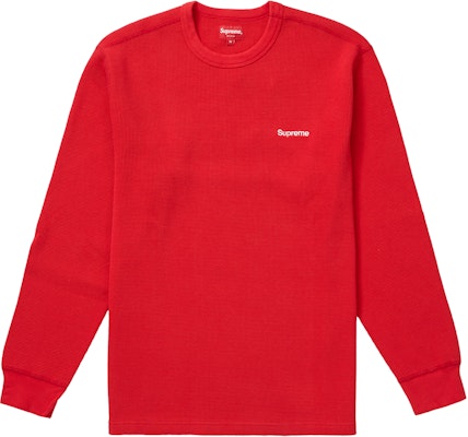 Supreme HQ Waffle Thermal Red Buy Supreme HQ Waffle Thermal Red
