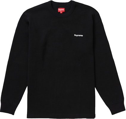 Supreme HQ Waffle Thermal Black Buy Supreme HQ Waffle Thermal Black