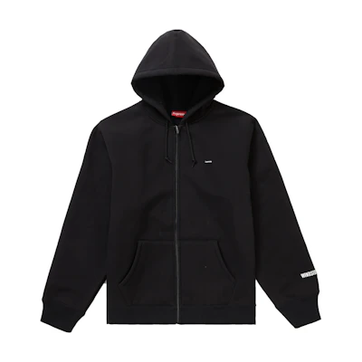 Supreme WINDSTOPPER Zip Up Hooded Sweatshirt (FW19) Black