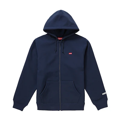 Supreme WINDSTOPPER Zip Up Hooded Sweatshirt (FW19) Navy