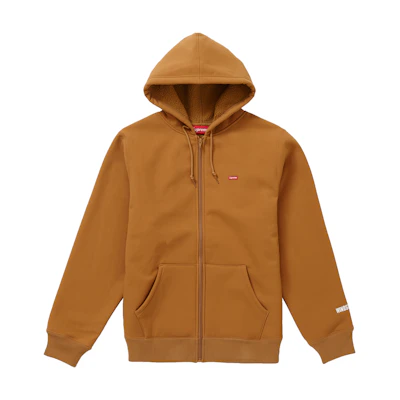 Supreme WINDSTOPPER Zip Up Hooded Sweatshirt (FW19) Copper