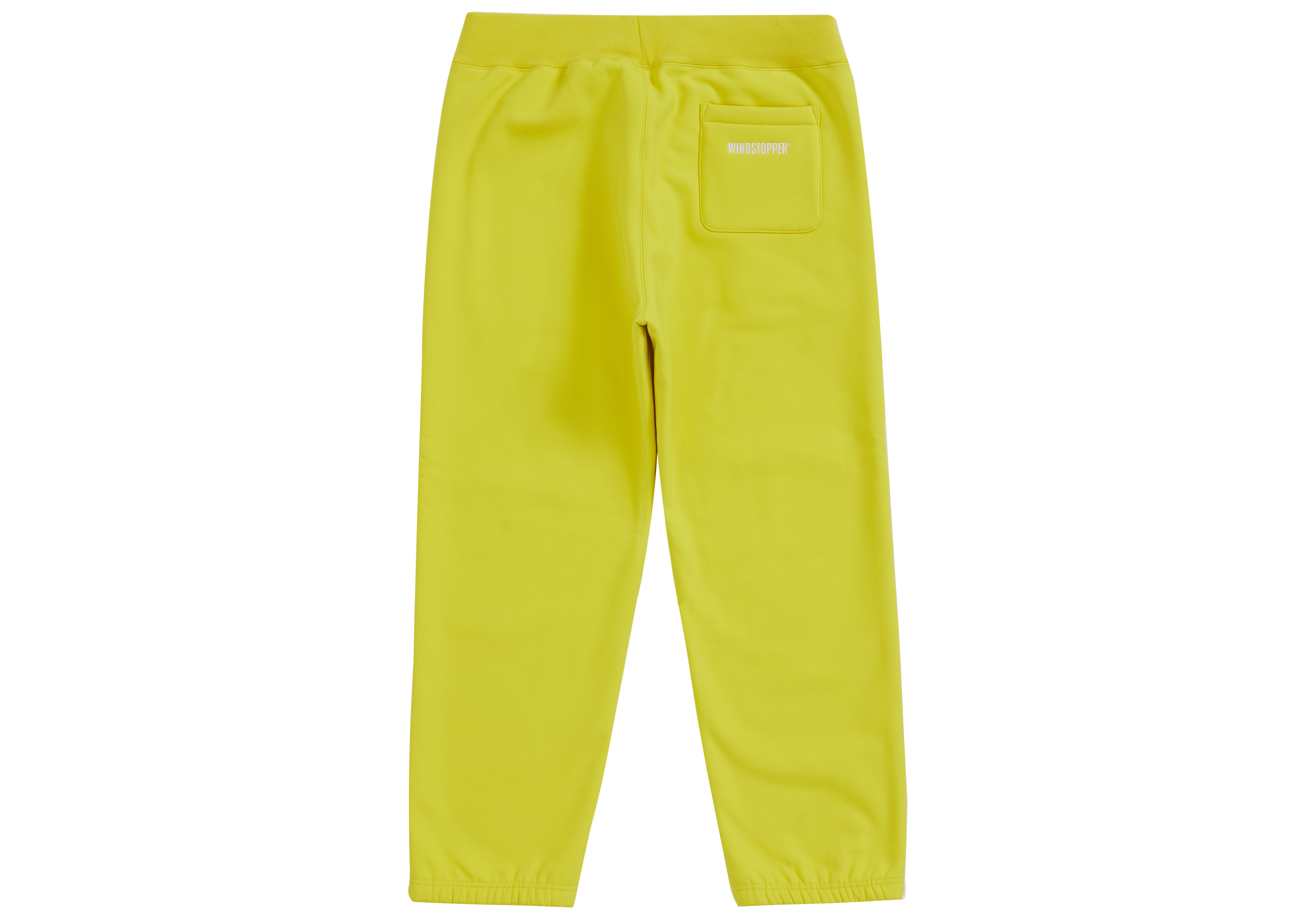 Supreme WINDSTOPPER Sweatpant Bright Yellow 圖 2